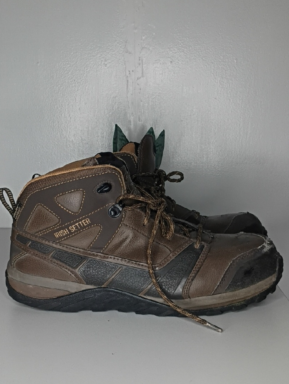 Red Wing Shoes Irish Setter Men's Rockford waterproof safety toe hiking boots